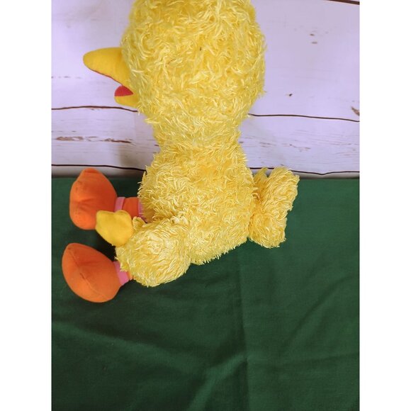 Sesame Street Big Bird Plush Toy Yellow & Orange Soft Stuffed Animal For Kids - Picture 4 of 8
